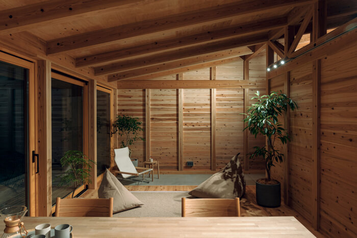 SOWOOD 自然素材を活かしたリビング空間