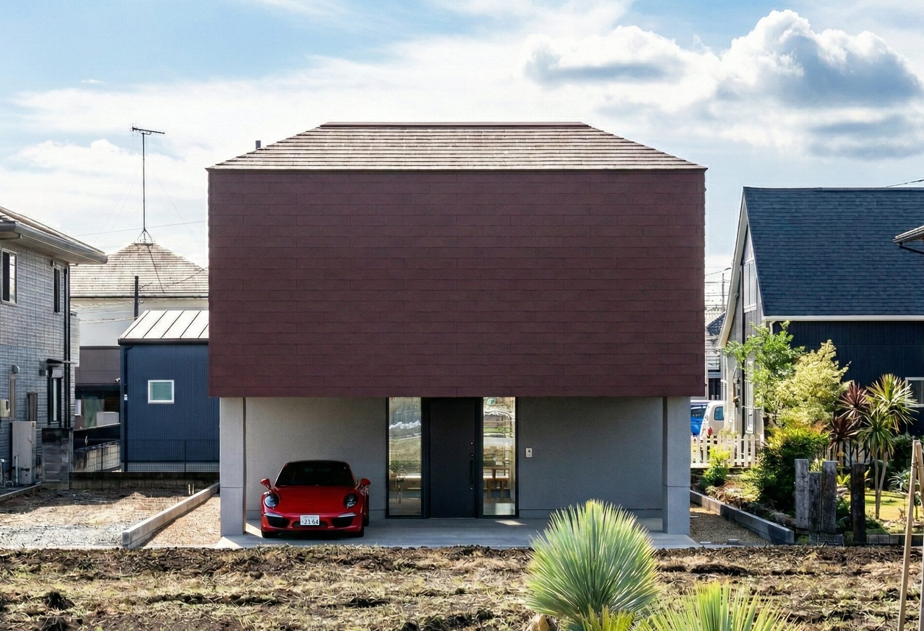 モデルハウス見学｜小山市美しが丘｜宙に浮くような家、体感見学会