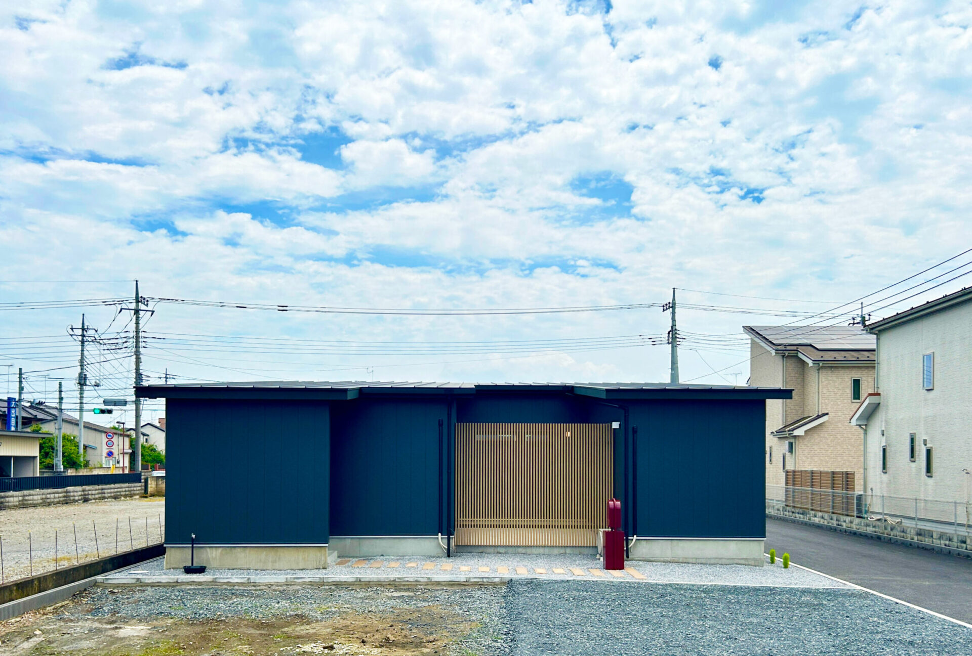 新築｜栃木市｜コの字型の遊び心ある中庭つき平屋