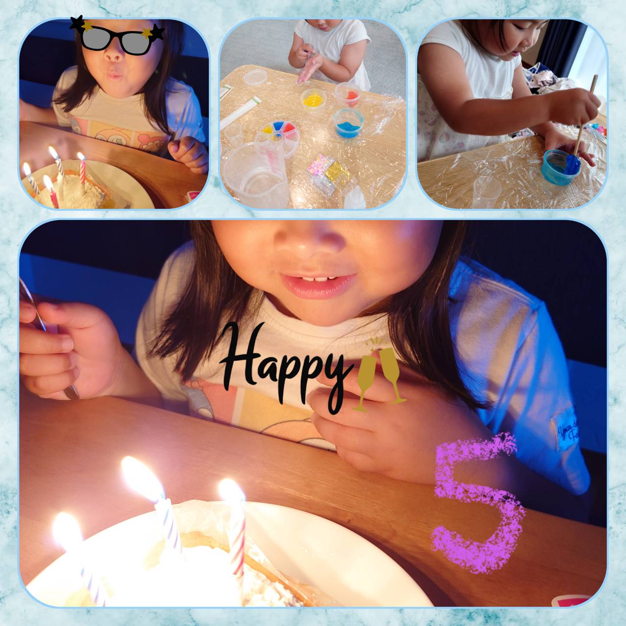娘の5歳バースデー第2弾🎂