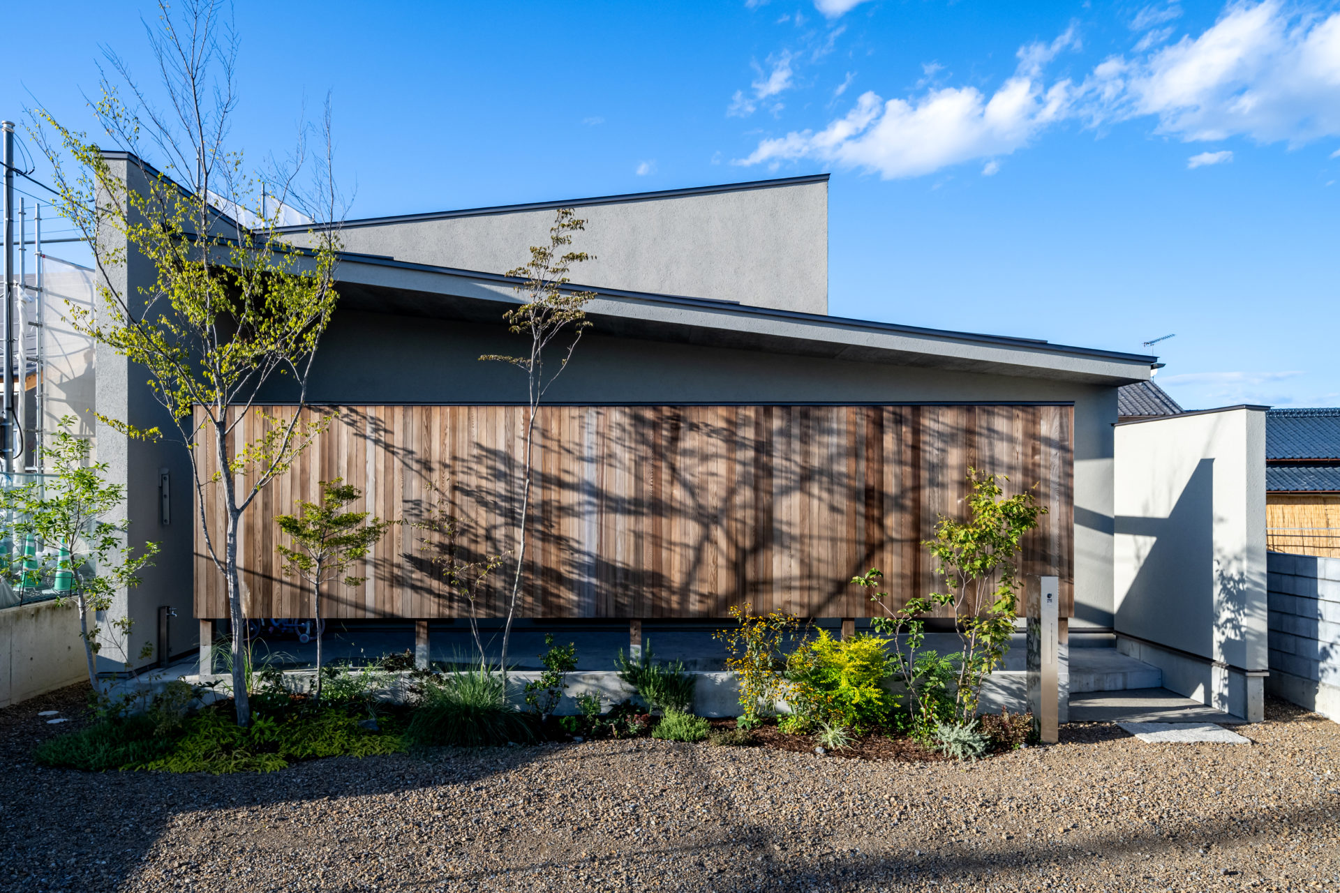 旅先のような極上の平屋<br />
建築家の自邸